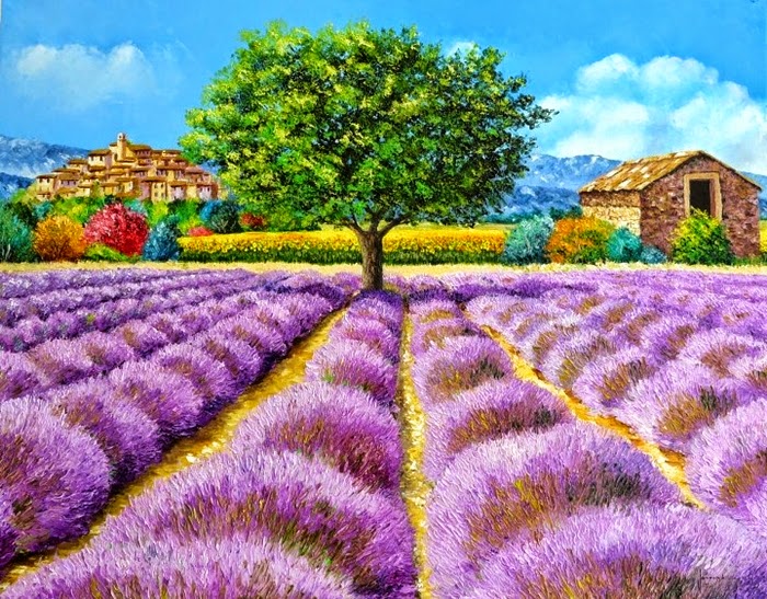 Jean Marc Janiaczyk pintor con espátula